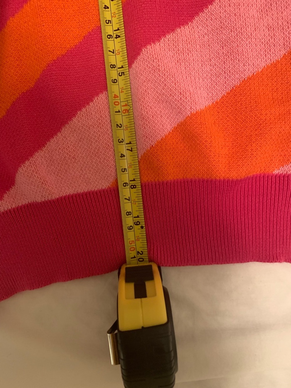 Fate Pink, Hot Pink & Orange Striped Knit Top - Picture 14 of 16